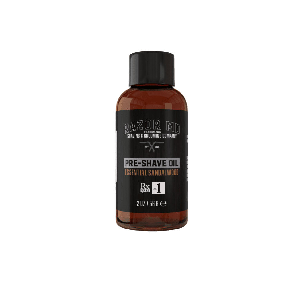 Pre-Shave Oil Serum – Sandalwood