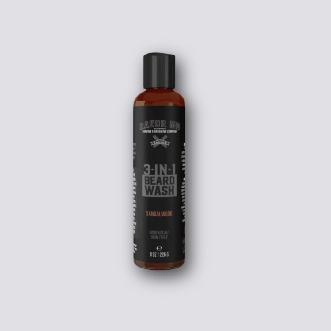 Shampoing à barbe 3 en 1 - Bois de santal