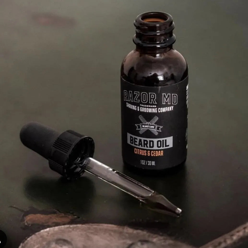 Aceite para barba - Cítricos y cedro