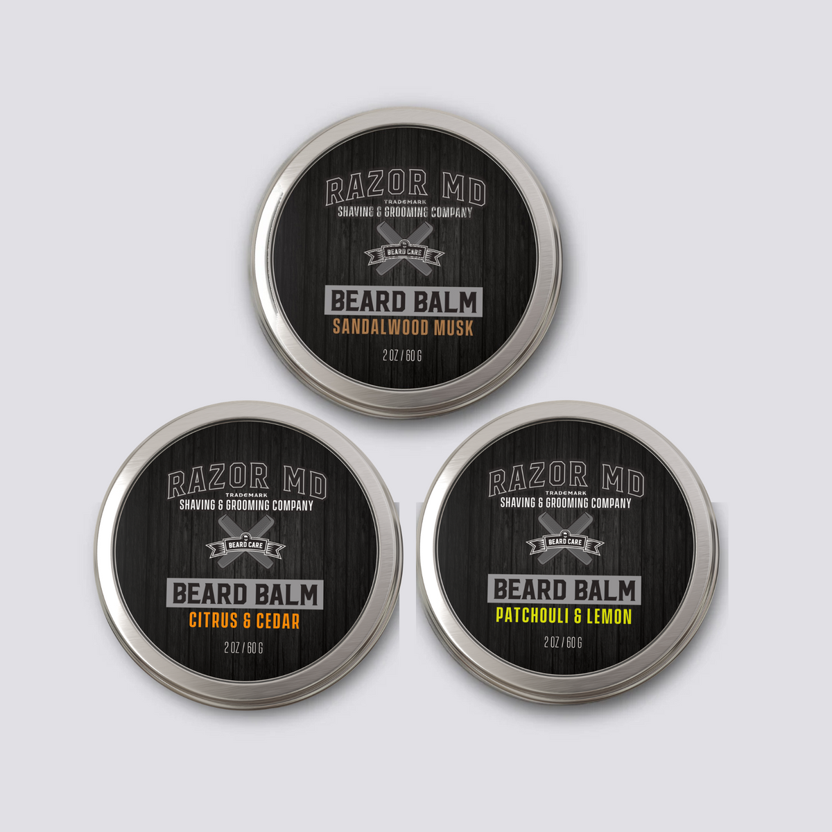 Beard Balms - 3 pack
