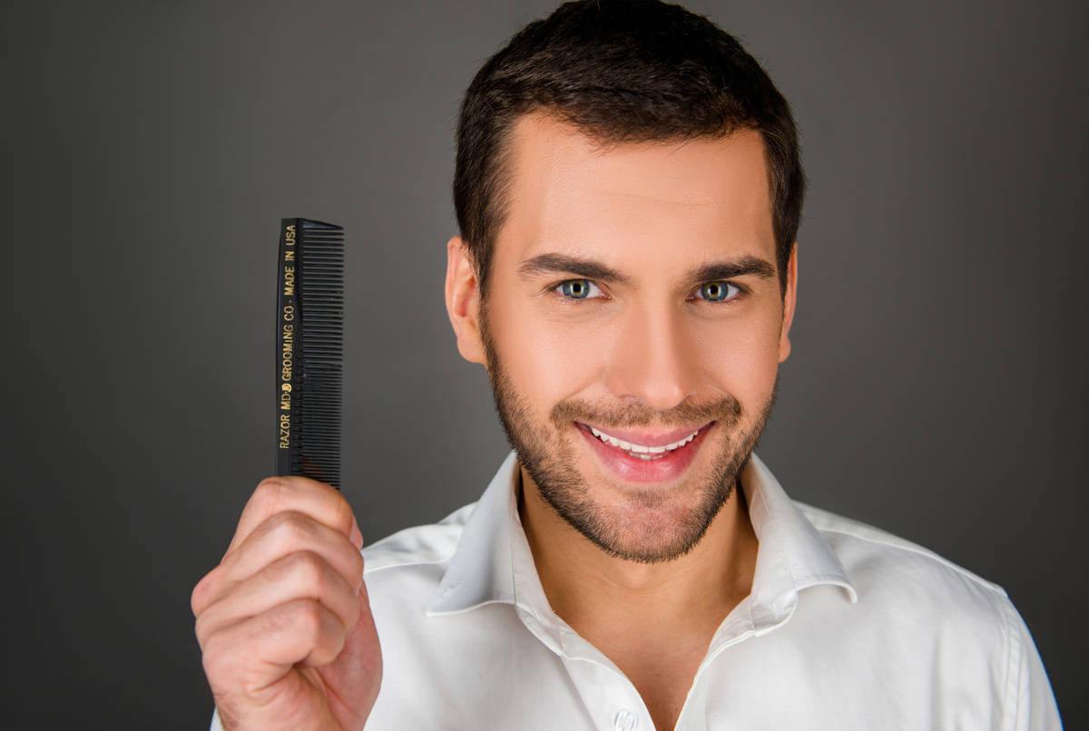 Signature Black Comb