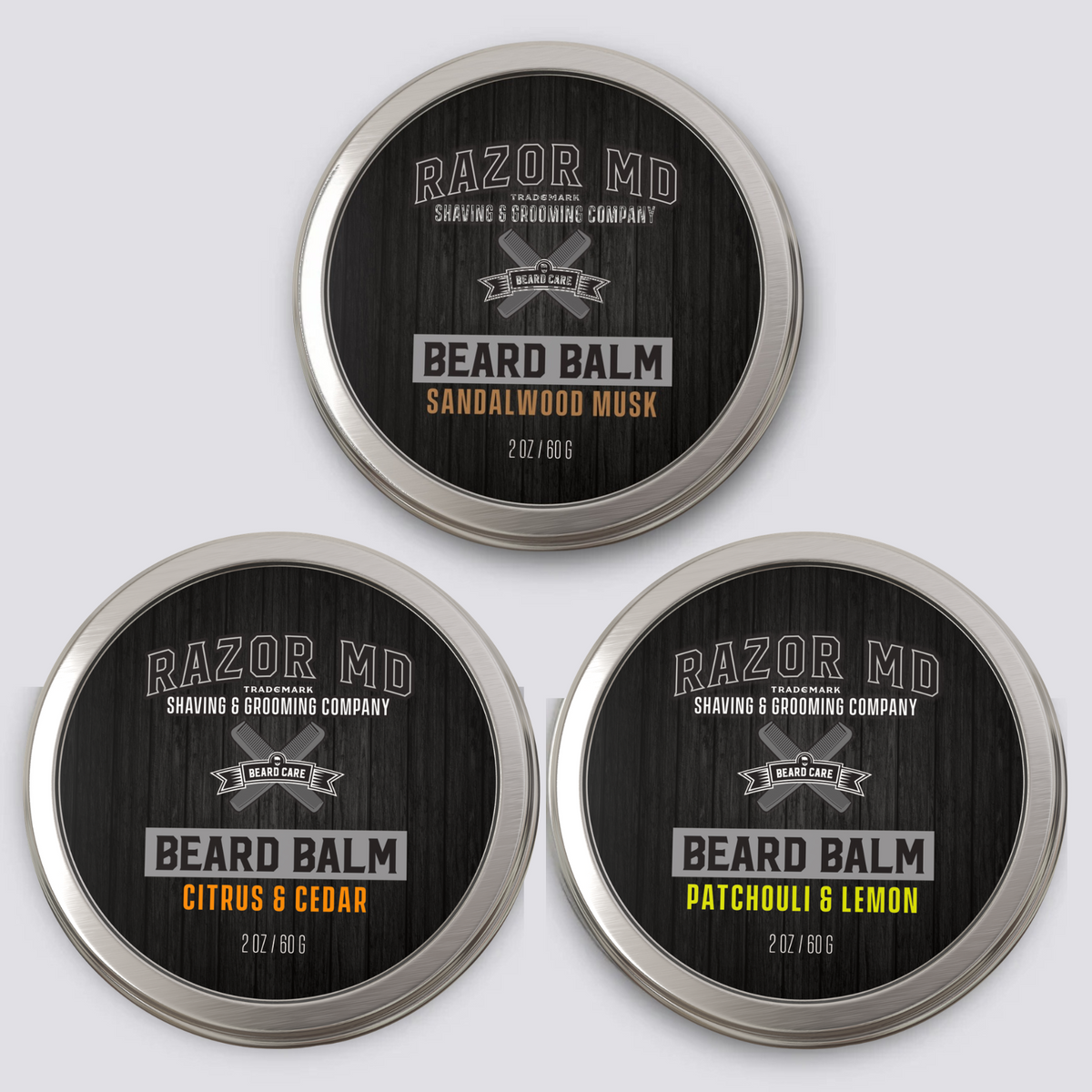 Beard Balms - 3 pack